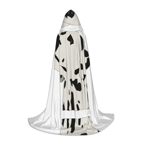 LPWTYCBV Dalmatiner-Print Kapuzenumhang für Teenager, bequemer und langlebiger Kostüm-Umhang für Halloween LPWTYCBV Dalmatiner-Print Kapuzenumhang für Teenager, bequemer und langlebiger Kostüm-Umhang für Halloween von LPWTYCBV