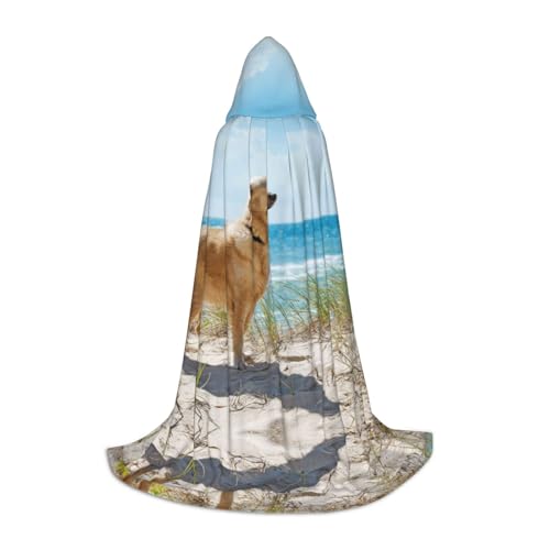 LPWTYCBV Golden Retriever Print Kapuzenumhang für Jugendliche Bequem und Langlebig Kostüm Umhang für Halloween LPWTYCBV Golden Retriever Print Kapuzenumhang für Jugendliche Bequem und Langlebig Kostüm Umhang für Halloween von LPWTYCBV