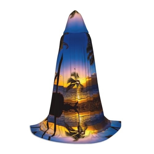 LPWTYCBV Hawaii Beach Print Kapuzenumhang für Jugendliche Bequem und Langlebig Kostüm Umhang für Halloween LPWTYCBV Hawaii Beach Print Kapuzenumhang für Jugendliche Bequem und Langlebig Kostüm Umhang für Halloween von LPWTYCBV