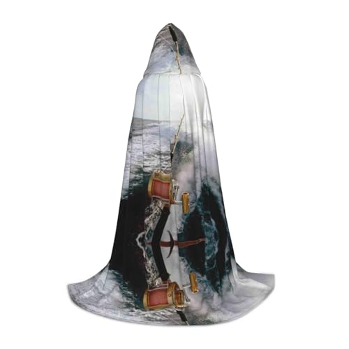 LPWTYCBV Kapuzenumhang mit Angelruten-Druck, für Teenager, bequemer und langlebiger Kostüm-Umhang für Halloween LPWTYCBV Kapuzenumhang mit Angelruten-Druck, für Teenager, bequemer und langlebiger Kostüm-Umhang für Halloween von LPWTYCBV
