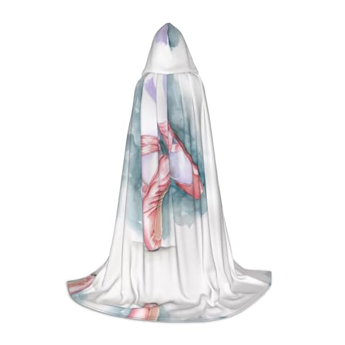 LPWTYCBV Kapuzenumhang mit Balletttänzerin, für Teenager, bequemer und langlebiger Kostüm-Umhang für Halloween von LPWTYCBV