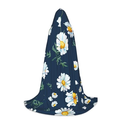 LPWTYCBV Kapuzenumhang mit Gänseblümchen-Druck, für Teenager, bequemer und langlebiger Kostüm-Umhang für Halloween LPWTYCBV Kapuzenumhang mit Gänseblümchen-Druck, für Teenager, bequemer und langlebiger Kostüm-Umhang für Halloween von LPWTYCBV