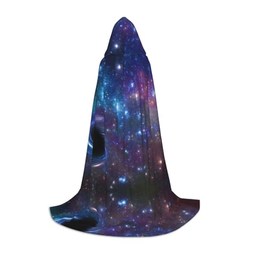 LPWTYCBV Kapuzenumhang mit Galaxie-Druck, für Teenager, bequemer und langlebiger Kostüm-Umhang für Halloween LPWTYCBV Kapuzenumhang mit Galaxie-Druck, für Teenager, bequemer und langlebiger Kostüm-Umhang für Halloween von LPWTYCBV