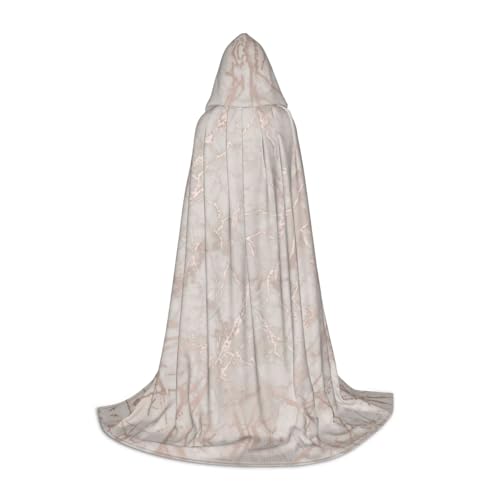 LPWTYCBV Kapuzenumhang mit Roségold-Marmor-Druck, für Teenager, bequemer und langlebiger Kostüm-Umhang für Halloween LPWTYCBV Kapuzenumhang mit Roségold-Marmor-Druck, für Teenager, bequemer und langlebiger Kostüm-Umhang für Halloween von LPWTYCBV
