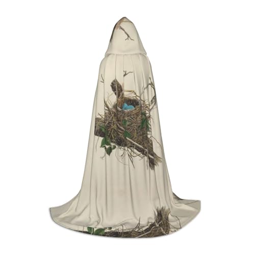 LPWTYCBV Kapuzenumhang mit Vogelnest für Teenager, bequemer und langlebiger Kostüm-Umhang für Halloween LPWTYCBV Kapuzenumhang mit Vogelnest für Teenager, bequemer und langlebiger Kostüm-Umhang für Halloween von LPWTYCBV