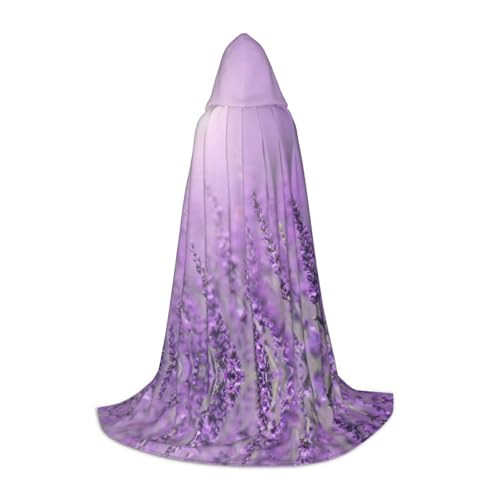 LPWTYCBV Romantischer lila Lavendel-Druck Kapuzenumhang für Teenager, bequemer und langlebiger Kostüm-Umhang für Halloween LPWTYCBV Romantischer lila Lavendel-Druck Kapuzenumhang für Teenager, bequemer und langlebiger Kostüm-Umhang für Halloween von LPWTYCBV