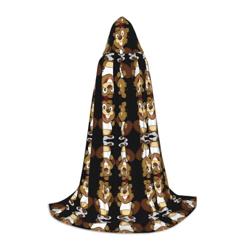 LPWTYCBV Umhang mit Kapuze für Teenager, bequemer und langlebiger Kostüm-Umhang für Halloween von LPWTYCBV