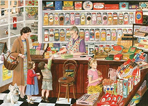 1000 Teile Papierpuzzle Süßwarenladen Kinder Günstige Aufkleber Geeignet für Wohnzimmer Schlafzimmer Wanddekoration Dekoratives Geschenk 52x38cm 1000 Teile Papierpuzzle Süßwarenladen Kinder Günstige Aufkleber Geeignet für Wohnzimmer Schlafzimmer Wanddekoration Dekoratives Geschenk 52x38cm von LQKADBCXT