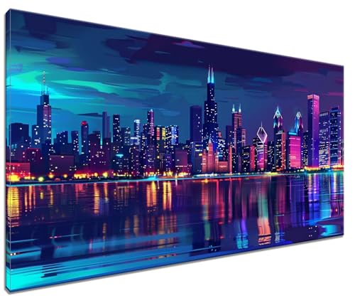 1000-teiliges Papierpuzzle, Stadt New York, Unisex, realistische Lebensgröße, inklusive Wandbehang, Dekoration, Geschenk, 38 x 26 cm von LQKADBCXT