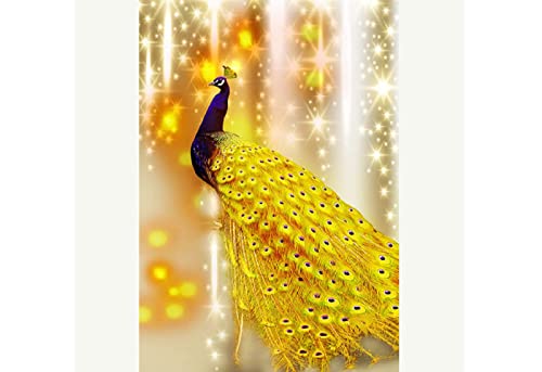 1000-teiliges Papierpuzzle Goldener Pfau, geeignet für Wandkunst, Heimdekoration, 50 x 70 cm 1000-teiliges Papierpuzzle Goldener Pfau, geeignet für Wandkunst, Heimdekoration, 50 x 70 cm von LQKADBCXT
