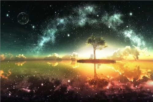 2000 Teile Fantasy Sea Papier Puzzle Lernspielzeug für Erwachsene 70X100CM von LQKADBCXT