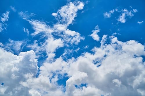 Blauer Himmel und weiße Wolken – 2000-teiliges Papierpuzzle – Dicke und anspruchsvolle Massive Blöcke, Partyspiel für Freunde und Familie, 70 x 100 cm Blauer Himmel und weiße Wolken – 2000-teiliges Papierpuzzle – Dicke und anspruchsvolle Massive Blöcke, Partyspiel für Freunde und Familie, 70 x 100 cm von LQKADBCXT