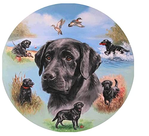 Klassisches 1000-teiliges Puzzle, schwarzer Labrador, geeignet für Wandkunst, Heimdekoration, Dekoration, Geschenk, 52 x 38 cm Klassisches 1000-teiliges Puzzle, schwarzer Labrador, geeignet für Wandkunst, Heimdekoration, Dekoration, Geschenk, 52 x 38 cm von LQKADBCXT