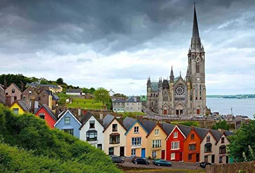 Klassisches 1000-teiliges Puzzle aus Cork, Irland, Wandkunst, Wohndekor, 50 x 70 cm Klassisches 1000-teiliges Puzzle aus Cork, Irland, Wandkunst, Wohndekor, 50 x 70 cm von LQKADBCXT