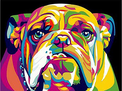 Klassisches 1000-teiliges Puzzle mit niedlichem, farbenfrohem Kunsthandwerk der englischen Bulldogge, geeignet als Wanddekoration zu Hause, 52 x 38 cm Klassisches 1000-teiliges Puzzle mit niedlichem, farbenfrohem Kunsthandwerk der englischen Bulldogge, geeignet als Wanddekoration zu Hause, 52 x 38 cm von LQKADBCXT