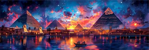 Klassisches 2000-teiliges Puzzle, Pyramidenlandschaft, Leinwand, Kunsthandwerk, Heimwanddekoration, Damengeschenk, Dekoration, Geschenk, 70 x 100 cm Klassisches 2000-teiliges Puzzle, Pyramidenlandschaft, Leinwand, Kunsthandwerk, Heimwanddekoration, Damengeschenk, Dekoration, Geschenk, 70 x 100 cm von LQKADBCXT