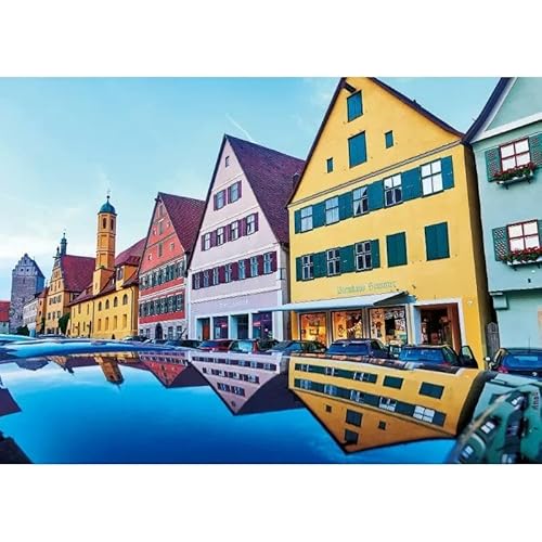 Papierpuzzle für Erwachsene 1000 Teile Rothenburg Berühmte Gemäldeserie Lernen Bildung Bastelspielzeug Geschenke 38X52CM Papierpuzzle für Erwachsene 1000 Teile Rothenburg Berühmte Gemäldeserie Lernen Bildung Bastelspielzeug Geschenke 38X52CM von LQKADBCXT