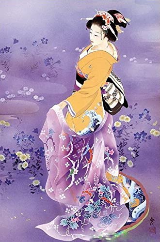 Puzzle 1000 Teile Japanisches Geisha-Schönheitsporträt, Basteln, pädagogisches Intelligenzspielzeug, Stressabbau, lustiges Familienspiel, Kinder, Erwachsene, anspruchsvolles Puzzle-, 26 x 38 cm Puzzle 1000 Teile Japanisches Geisha-Schönheitsporträt, Basteln, pädagogisches Intelligenzspielzeug, Stressabbau, lustiges Familienspiel, Kinder, Erwachsene, anspruchsvolles Puzzle-, 26 x 38 cm von LQKADBCXT
