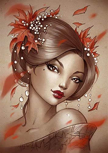 Puzzle 2000 Teile Japanische Geisha-Dekoration Pädagogisches Intelligenzspielzeug Stressabbau Lustiges Familienspiel Kinder Erwachsene Herausforderndes Puzzlegeschenk 70X100CM von LQKADBCXT