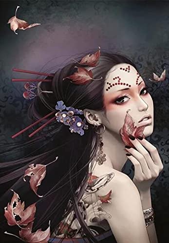 Puzzle 2000 Teile Japanische Geisha Kimono Schönheitsdekoration Heimunterricht Intellektuelles Stressabbauspielzeug Lustiges Familienspiel Kinder Erwachsene Herausforderndes Puzzlegeschenk 70X100CM Puzzle 2000 Teile Japanische Geisha Kimono Schönheitsdekoration Heimunterricht Intellektuelles Stressabbauspielzeug Lustiges Familienspiel Kinder Erwachsene Herausforderndes Puzzlegeschenk 70X100CM von LQKADBCXT