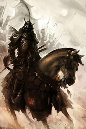 Puzzle 2000 Teile Japanische Samurai-Dekoration Heimunterricht Intellektuelles Stressabbau-Spielzeug Lustiges Familienspiel Kinder Erwachsene Herausforderndes Puzzle-Geschenk 70X100CM von LQKADBCXT