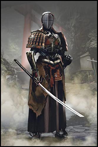 Puzzle für Erwachsene, 1000 Teile, Japanisches Samurai-Lernspielzeug, intellektuelles Spiel, Geschenk, 26 x 38 cm von LQKADBCXT