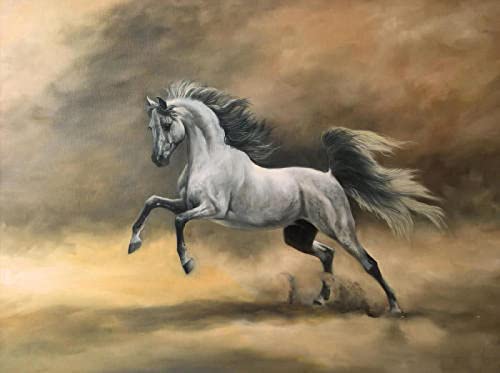 Puzzle für Erwachsene, 1000 Teile, Pferd, Tier, Pferd, Heimdekoration, Lernspielzeug, intellektuelles Spiel, Geschenk, 50 x 70 cm Puzzle für Erwachsene, 1000 Teile, Pferd, Tier, Pferd, Heimdekoration, Lernspielzeug, intellektuelles Spiel, Geschenk, 50 x 70 cm von LQKADBCXT