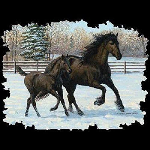 Puzzle für Erwachsene, 1000 Teile, Pferde-Set, Kunst, Wanddekoration, Lernspielzeug, intellektuelles Spiel, Geschenk, 38 x 52 cm Puzzle für Erwachsene, 1000 Teile, Pferde-Set, Kunst, Wanddekoration, Lernspielzeug, intellektuelles Spiel, Geschenk, 38 x 52 cm von LQKADBCXT