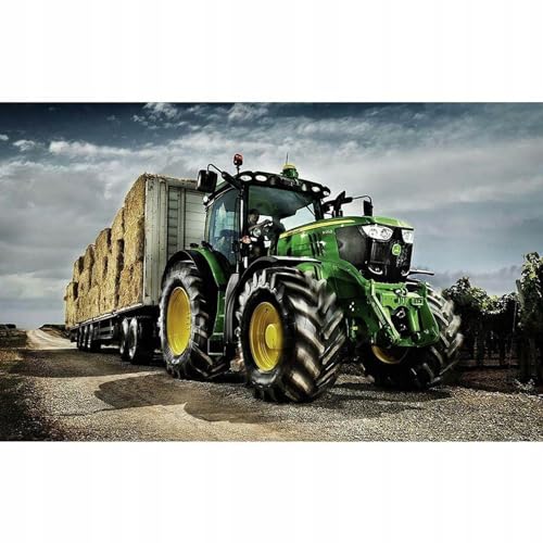 Puzzle für Erwachsene, 1000 Teile, Traktor, Kunsthandwerk, Heimdekoration, Dekoration, Geschenk, 50 x 70 cm Puzzle für Erwachsene, 1000 Teile, Traktor, Kunsthandwerk, Heimdekoration, Dekoration, Geschenk, 50 x 70 cm von LQKADBCXT