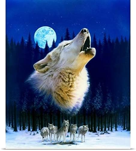 Puzzle für Erwachsene, 1000 Teile, Wolf, Schneewolf, Wandkunst, Poster, Lernspielzeug, intellektuelles Spiel, Geschenk, 26 x 38 cm Puzzle für Erwachsene, 1000 Teile, Wolf, Schneewolf, Wandkunst, Poster, Lernspielzeug, intellektuelles Spiel, Geschenk, 26 x 38 cm von LQKADBCXT