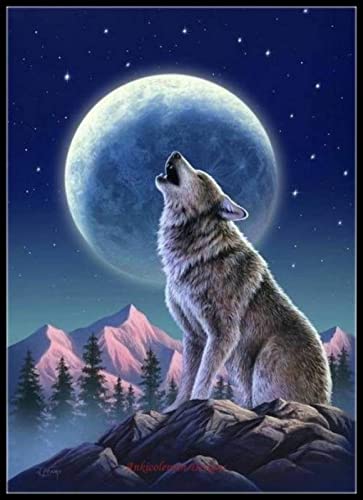 Puzzle für Erwachsene, 1000 Teile, Wolf, Tier, Künstler, Heimdekoration, Lernspielzeug, intellektuelles Spiel, Geschenk, 50 x 70 cm Puzzle für Erwachsene, 1000 Teile, Wolf, Tier, Künstler, Heimdekoration, Lernspielzeug, intellektuelles Spiel, Geschenk, 50 x 70 cm von LQKADBCXT