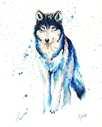 Puzzle für Erwachsene, 1000 Teile, Wolfstier, Wanddekoration, Lernspielzeug, Intelligenzspiel, Geschenk, 50 x 70 cm Puzzle für Erwachsene, 1000 Teile, Wolfstier, Wanddekoration, Lernspielzeug, Intelligenzspiel, Geschenk, 50 x 70 cm von LQKADBCXT