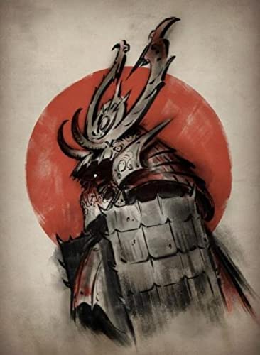 Puzzle für Erwachsene, 1000 Teile, japanische Samurai-Familiendekoration, Lernspielzeug, intellektuelles Spiel, Geschenk, 50 x 70 cm von LQKADBCXT