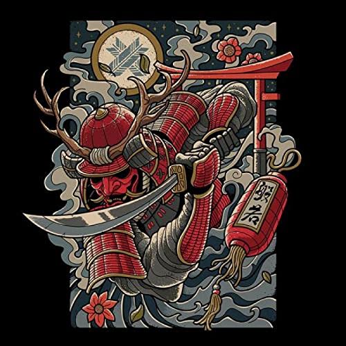 Puzzle für Erwachsene, 2000 Teile, japanische Samurai-Wanddekoration, Lernspielzeug, Intelligenzspiel, Geschenk, 70 x 100 cm Puzzle für Erwachsene, 2000 Teile, japanische Samurai-Wanddekoration, Lernspielzeug, Intelligenzspiel, Geschenk, 70 x 100 cm von LQKADBCXT