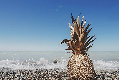 Strand- und Ananas-Muster-Puzzle, Puzzle für Erwachsene, Papierpuzzle, 2000-teiliges Puzzle für Erwachsene, 70 x 100 cm Strand- und Ananas-Muster-Puzzle, Puzzle für Erwachsene, Papierpuzzle, 2000-teiliges Puzzle für Erwachsene, 70 x 100 cm von LQKADBCXT