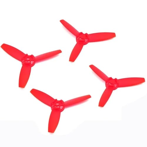 2 Paare Lot CW CCW Propeller Rotoren Requisiten rot schwarz gelbblau farbenfroh(2pairs red) von LQNXAVUD
