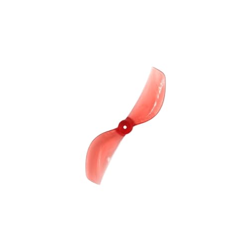 4pair 45mm 3pc 1mm 1. 5mm Propeller, kompatibel mit -Rennspuren Freestyle 1. 8 -Zoll -Cine -Whop -Zahnstocher DIY RC -Teile(Clear RED Hole 1MM) von LQNXAVUD
