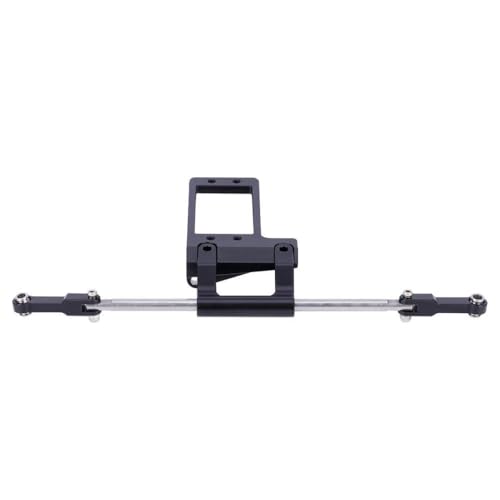 LQNXAVUD Hydrauliklenker -Zylinderkit Kompatibel mit 1 10 Skala RC Crawler Car Servo Mount mit VP F9 Offset Achs Chassis DIY kompatibel mit BTA(Black) von LQNXAVUD