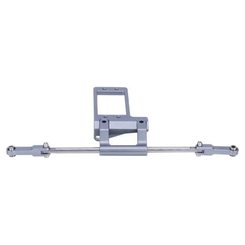 LQNXAVUD Hydrauliklenker -Zylinderkit Kompatibel mit 1 10 Skala RC Crawler Car Servo Mount mit VP F9 Offset Achs Chassis DIY kompatibel mit BTA(Silver) von LQNXAVUD