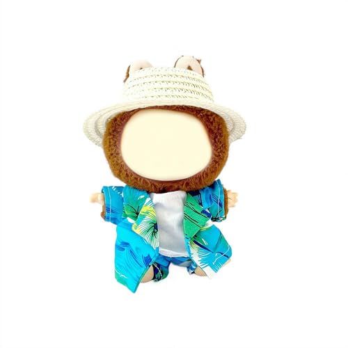 Kleidung im hawaiianischen Stil für 17 cm Puppen, Urlaubsstil Kleidung für 17 cm Puppe, Premium-Outfit mit Zubehör, stilvolle Kleidung für Puppen, Sommerkleidung, Outfit für Puppenoberteil, Ersatz Kleidung im hawaiianischen Stil für 17 cm Puppen, Urlaubsstil Kleidung für 17 cm Puppe, Premium-Outfit mit Zubehör, stilvolle Kleidung für Puppen, Sommerkleidung, Outfit für Puppenoberteil, Ersatz von LQQDREX