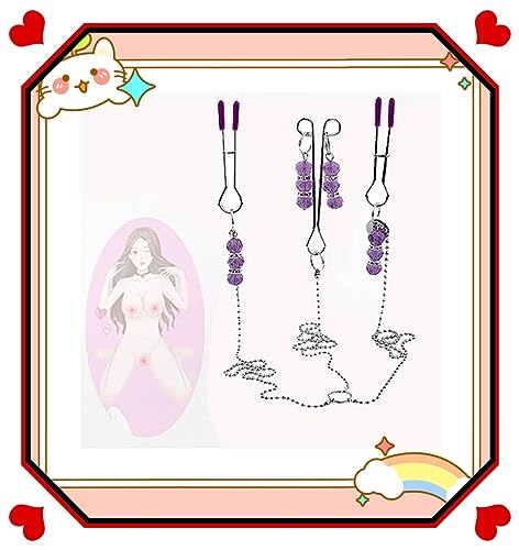 ̶𝙨̶𝙚̶𝙭̶ ̶𝙩̶𝙤̶𝙮̶ Purple Triple Bead U-Clip, EIN Lustiges Spielzeug Zum Stressabbau Und Zur Entspannung Ihres Lebens! von LQSSA