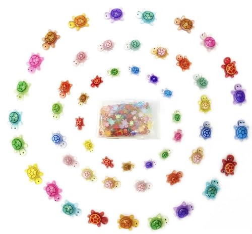 150 Stück Mini-Schildkröte Leuchtend, Interessant Kleine Schildkröten Figuren, Tiny Resin Animals Niedlich Mini Harz Figuren für DIY Kunsthandwerk, Puppenhaus Garten, Miniatur Landschafts Dekoration 150 Stück Mini-Schildkröte Leuchtend, Interessant Kleine Schildkröten Figuren, Tiny Resin Animals Niedlich Mini Harz Figuren für DIY Kunsthandwerk, Puppenhaus Garten, Miniatur Landschafts Dekoration von LQTSLFM
