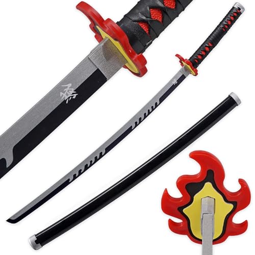 LQZJG Anime Bambus Schwert Cosplay Schwert,Kamado Tanjirou Vulcan Edition Schwert Katana 103cm/40 Zoll LQZJG Anime Bambus Schwert Cosplay Schwert,Kamado Tanjirou Vulcan Edition Schwert Katana 103cm/40 Zoll von LQZJG