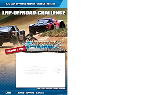 1 VE = 10 Stck Offroad Challenge Plakat von LRP Electronic