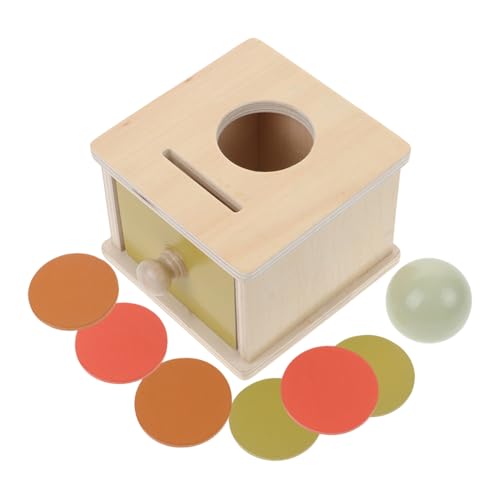 LRXIYODE 1 Satz Ball und Münzbox für Vorschulkinder Lehrreiches Holzspielzeug Feinmotorik und Eltern Junge Mädchen Interaktion LRXIYODE 1 Satz Ball und Münzbox für Vorschulkinder Lehrreiches Holzspielzeug Feinmotorik und Eltern Junge Mädchen Interaktion von LRXIYODE