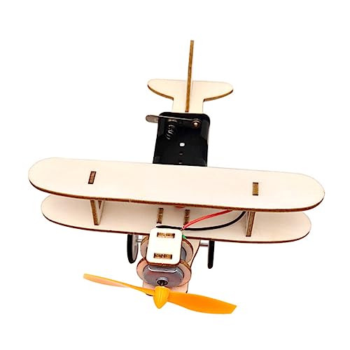 LRXIYODE 1 Satz DIY Holz Flugzeug Modellset Kreatives Lernspielzeug aus Hochwertigem Holz für Frühe Bildung und Bastelprojekte Sicher und Unterhaltsam LRXIYODE 1 Satz DIY Holz Flugzeug Modellset Kreatives Lernspielzeug aus Hochwertigem Holz für Frühe Bildung und Bastelprojekte Sicher und Unterhaltsam von LRXIYODE