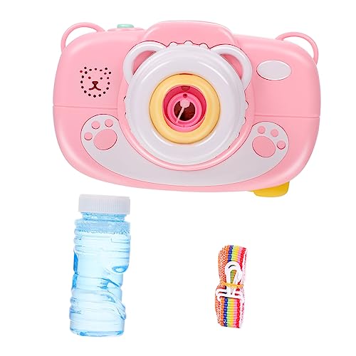 LRXIYODE 1 Satz Elektrisches Outdoor für Musik und Licht Bubble Maker für Geburtstagsfeiern für Jungen und Mädchen Einfach zu Bedienen Bringt Bunte Seifenblasen und Spaß von LRXIYODE