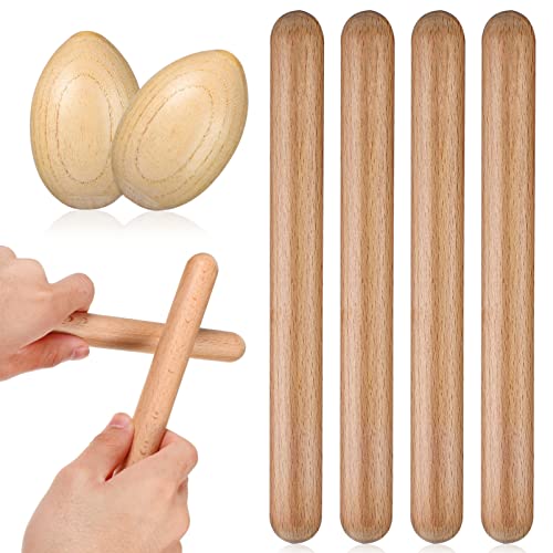 LRXIYODE 1 Satz Holz Musikinstrument Set für Teiliges Set mit Shaker und Rhythmus Stick für Frühe Musikalische Bildung und des Rhythmusgefühls LRXIYODE 1 Satz Holz Musikinstrument Set für Teiliges Set mit Shaker und Rhythmus Stick für Frühe Musikalische Bildung und des Rhythmusgefühls von LRXIYODE