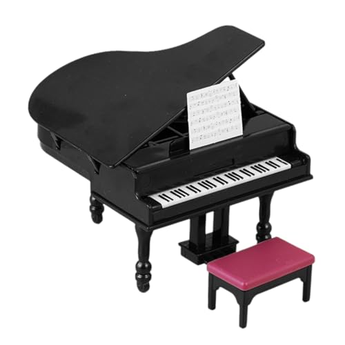 LRXIYODE Jungen Und Mädchen Musikinstrument Spielzeug Abs Material Puppenhaus Miniatur Ornament von LRXIYODE