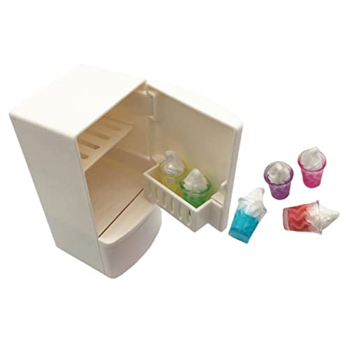 LRXIYODE 1 Satz Puppenhaus Kühlschrank Spielhaus Kühlschrank Puppenmöbelmodell Möbeldekor Aus Kunststoff Mini-kühlschrank Im Kühlschrank Miniaturmodell Plastik LRXIYODE 1 Satz Puppenhaus Kühlschrank Spielhaus Kühlschrank Puppenmöbelmodell Möbeldekor Aus Kunststoff Mini-kühlschrank Im Kühlschrank Miniaturmodell Plastik von LRXIYODE